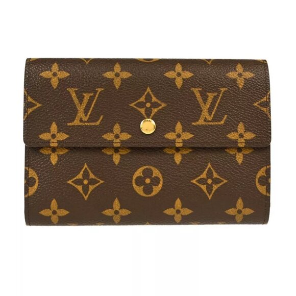 Louis Vuitton Monogram Porte Tresor Etui Papier Wallet - Picture 1 of 7